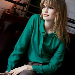 Boden Tuileries

Emerald Green Blouse